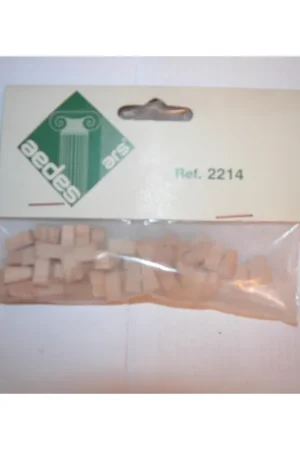 [ A2214 ] Aedes natuursteen speciale vorm +/- 9,5x6x5mm 1/72 1/87 50st Must-Have