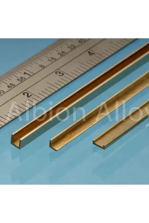 [ ABA2 ] Brass Angle 2 x 2 x 305 mm (1p.) Actieprijs