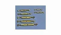 [ AE5300-28 ] Messing klemschroef met twee oogbouten (5 stuks) Schachtlengte 28mm Beperkt Aanbod