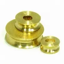 [ AE5847-08 ] Aeronaut messing loopwiel/poullie 8mm 25st Beperkte Voorraad
