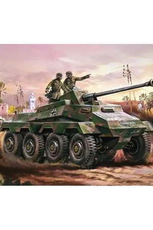 [ AIRA01311V ] Airfix Sd.Kfz. 234 armoured car 1/76 Laatste Versie
