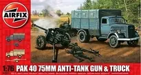 [ AIRA02315V ] Airfix PAK 40 ANTI-TANK GUN & TRUCK 1/76 Hete Deal