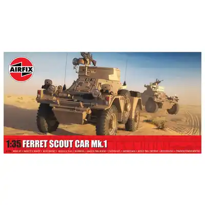 [ AIRA1386 ] Airfix Ferret scout car Mk.1 1/35 Weekendaanbieding