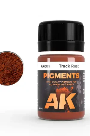 [ AK085 ] Ak-interactive Enamel effects TRACK RUST PIGMENT Bestel Nu