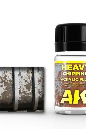 [ AK089 ] Ak-interactive Enamel effects HEAVY CHIPPING EFFECTS ACRYLIC FLUID Superprijs