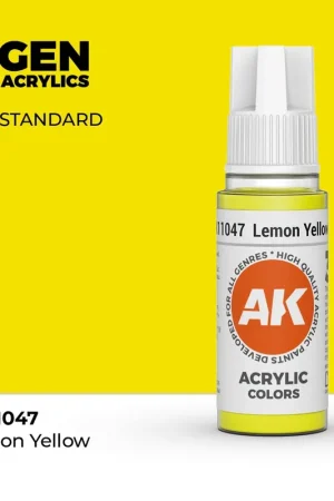 [ AK11047 ] Ak-interactive Acrylics 3GEN Lemon Yellow 18ml Weekendaanbieding