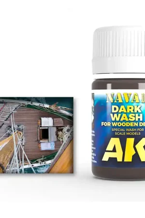 [ AK301 ] Ak-interactive Enamel effects dark wash for wood deck Express Levering