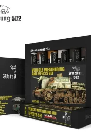 [ AKABT302 ] Ak-interactive Abteilung 502 vehicle weathering and effects set Weekendaanbieding