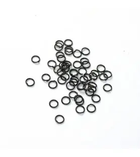 [ AL8618 ] Artesania latina zwarte ringetjes 3 mm 50st Exclusieve Aanbieding