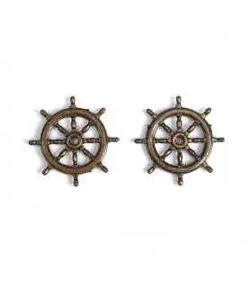 Tijdelijk Beschikbaar [ AL8714 ] Artesania Latina stuurwiel 30mm 2pcs