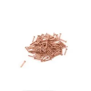 Betrouwbaar [ AMA2850 ] Amati rood koperen klinknagels 0.95x 7mm 100st