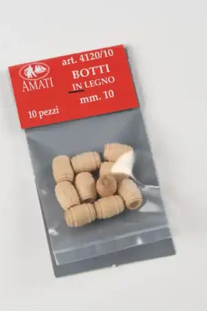 [ AMA4120/10 ] Amati houten tonnen mm.10 10st Premium