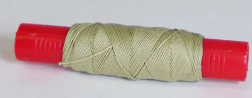[ AMA4124/07 ] Amati zandkleurige koord / touw 0.75 mm 20 meter Premium