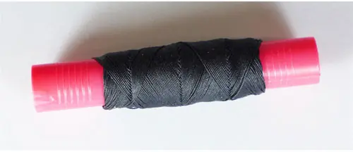 [ AMA4126/05 ] Amati zwarte touw / koord 0.5 mm 20 meter Fabrieksprijs