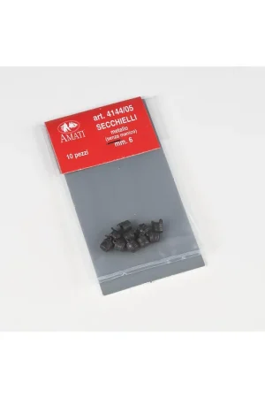 [ AMA4144/05 ] Amati manden zonder handvat 6 mm 10st Beperkt Aanbod