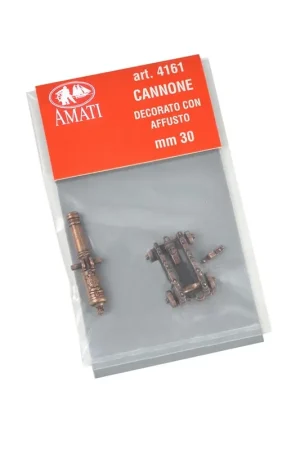 [ AMA4161 ] Amati Versierde kanonnen mm.30 met affuit Bestseller