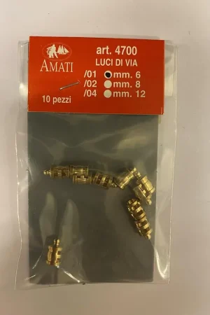 [ AMA4700/01 ] Amati navigatieverlichting 6mm (10stuks) Direct Beschikbaar