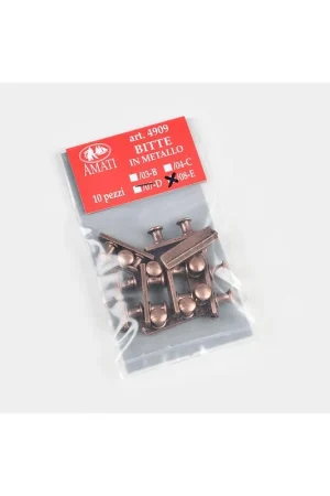 Shop Nu [ AMA4909/08 ] Amati dubbele bolder metaal 5mm 10st