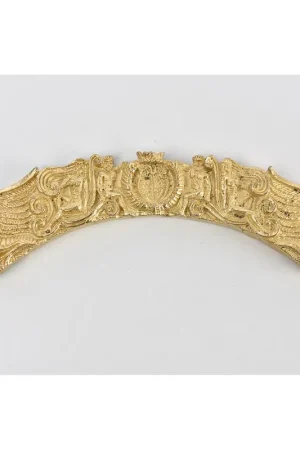 [ AMA5329 ] Amati versiering metaal messingkleur 114x22mm 1st Alleen Vandaag