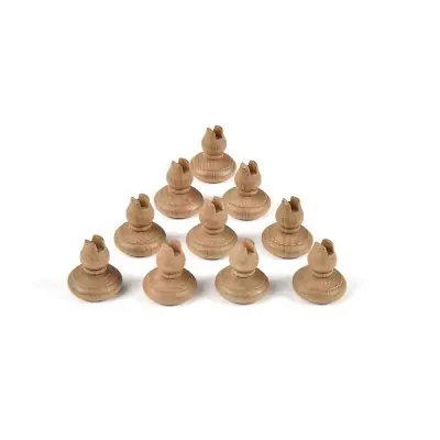 [ AMA5685/02 ] Amati steun hout 28mm 2 stuks Premium