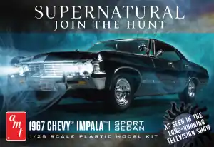 Dagaanbieding [ AMT1124 ] Supernatural Join The Hunt 1967 Chevy Impala 1/25