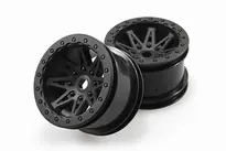 Weekendaanbieding [ AX08135 ] Axial 2.2 rebel wheels 41 mm wide black