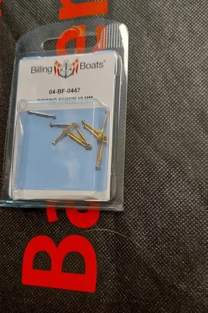 [ BBF447 ] Billingboats F447 Rigging screw / spanner niet regelbaar 18mm 10pcs Laatste Versie
