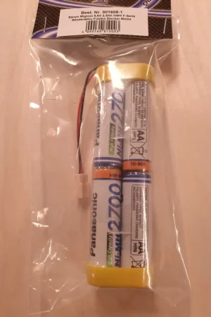 [ CA901608-1 ] Zenderakku Futaba 9.6V - 2700 mAh - Molex Stekker Rechtstreeks Van De Fabrikant