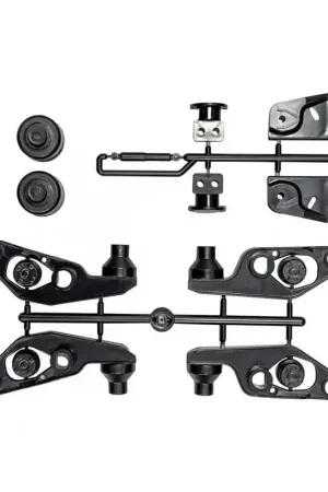 Lage Prijs [ CA907644 ] 1/14 Kunststof delen Opleggeras met 8mm lift