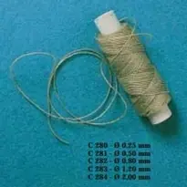 Gratis Retour [ COC283 ] Corel touw zandkleur 1.20 mm (10meter)