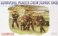 Lage Prijs [ DRA6129 ] Dragon Survivors, Panzer Crew (Kursk 1943) 1/35