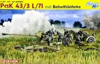 [ DRA6522 ] 1/35 PaK 43/3 L/71 mit BEHELFSLAFETTE (SMART KIT) Speciale Aanbieding