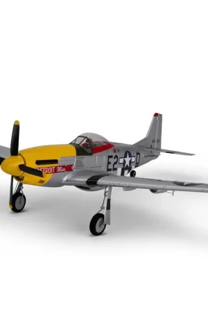 Dagaanbieding [ EFLU7350 ] UMX P-51D MUSTANG "Miss Detroit" BNF Basic
