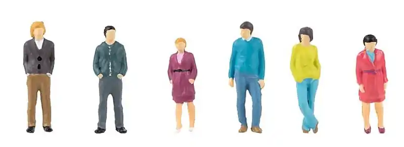 Fabrieksprijs [ FAL151608 ] 1/87 VOETGANGERS