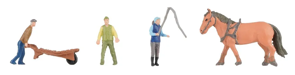 Voordeelprijs [ FAL151923 ] Faller Op De Manege 1/87