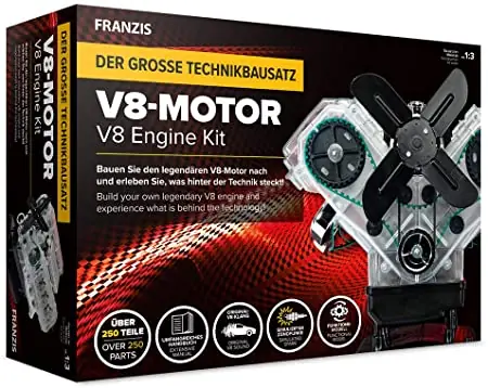 [ FR67114 ] Franzis V8-Motor schaal 1/3 Rechtstreeks Van De Fabrikant