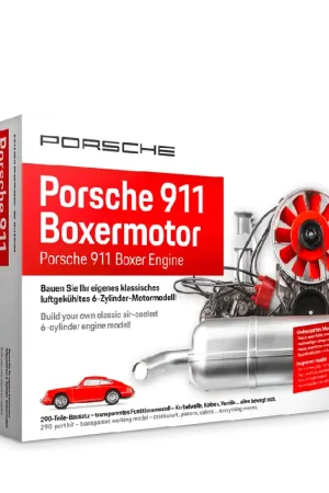 Gratis Retour [ FR67140 ] Franzis Porsche 911 boxer motor schaal 1/4