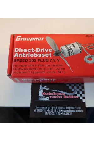 [ G6090 ] Graupner Antriebsset SPEED 300 Plus 7,2 V Superprijs