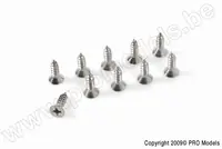 Weekendaanbieding [ GF-0276-010 ] Zelftappende verzinkkopschroef - 4,2X13mm - Inox - 10 st