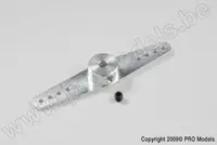 Meest Verkocht [ GF-2133-003 ] Aluminium stuurhevel - Dubbel - Lang - As Dia. 3mm - 1 st
