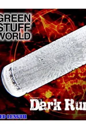 [ GSW1279 ] Green Stuff World Dark Runes Rolling pin Merkproduct