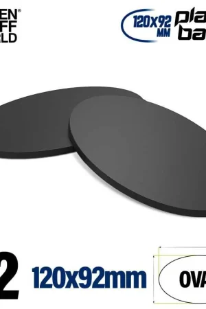 [ GSW14149 ] Green stuff world Plastic Bases - Oval Pill 120x92mm Korting