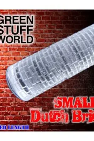 [ GSW1660 ] Green stuff world small dutch bricks rolling pin Speciale Aanbieding