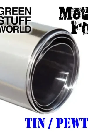 [ GSW9246 ] Green Stuff World Flexible Tin Pewter Metal Foil - 10x45cm Express Levering