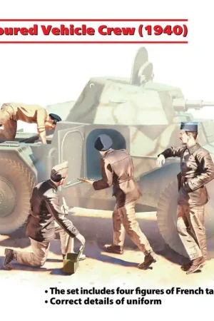 [ ICM35615 ] French Armoured Vehicle Crew 1/35 Beste Prijs