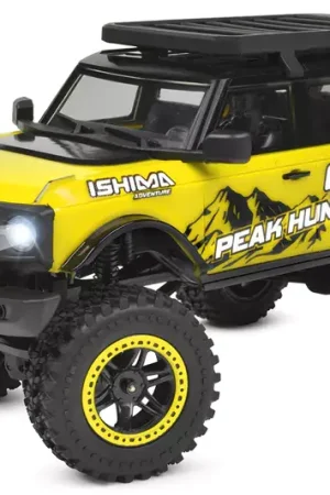 Uitverkoop [ ISH-001-016 ] Ishima - 1/20 Crawler "Peak Hunter" 4WD - Brushed - RTR - red Color