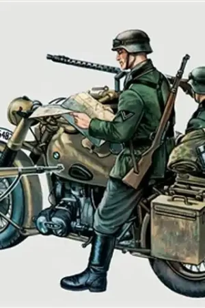 [ ITA-0315S ] Italeri BMW R75 with sidecar 1/35 Favoriet