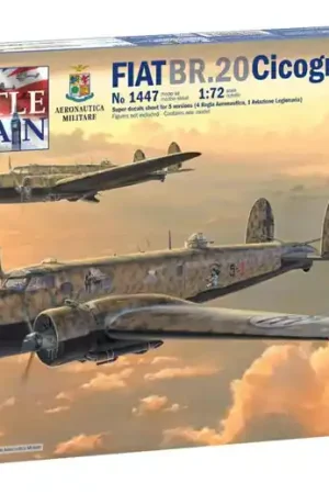 Weekendaanbieding [ ITA-1447S ] Italeri Fiat BR.20 Cicogna 1/72 (The Battle of Britain)