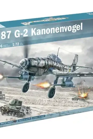 Hete Deal [ ITA-1466 ] Italeri Ju 87 G-2 Kanonenvogel 1/72
