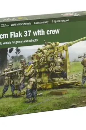Voordeelprijs [ ITA-15771 ] Italeri 8.8 cm Flak 37 with crew 1/56